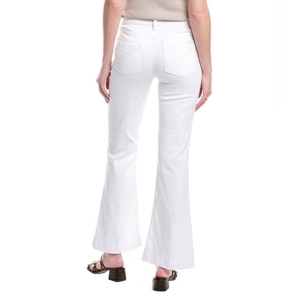 7 For All Mankind Dojo Casablanca Flare Leg Trouser Jean Size 30 NWT - Picture 2 of 6